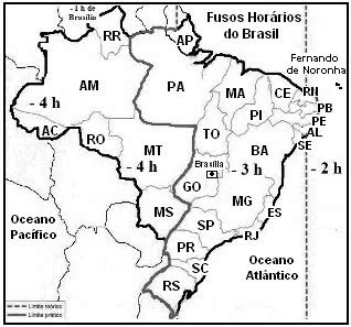 Blog Geocriativo Mapas De Fusos Hor Rios