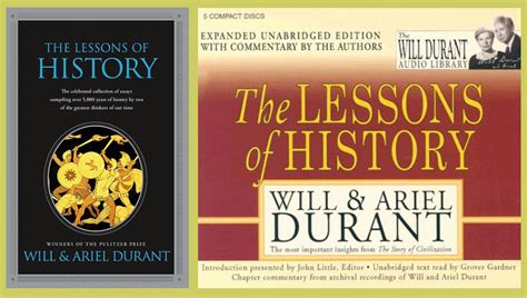 The Lessons Of History Famous Quotations And Quotes Lessons From History