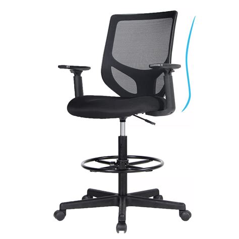 Ofm 241 Dk 24 Hour Ergonomic Upholstered Armless Task Chair With