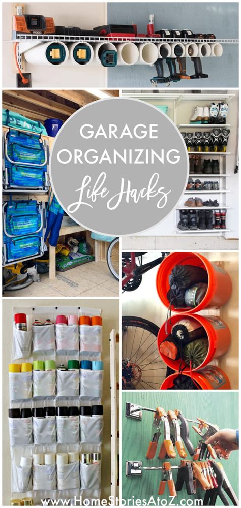 Garage Organization Hacks Life Changing Ideas For Organizing Your