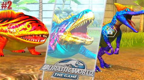 Jurassic World The Game 2 Unlock Limnoscelis Diplocaulus Metrialong Max Lv 40 Youtube