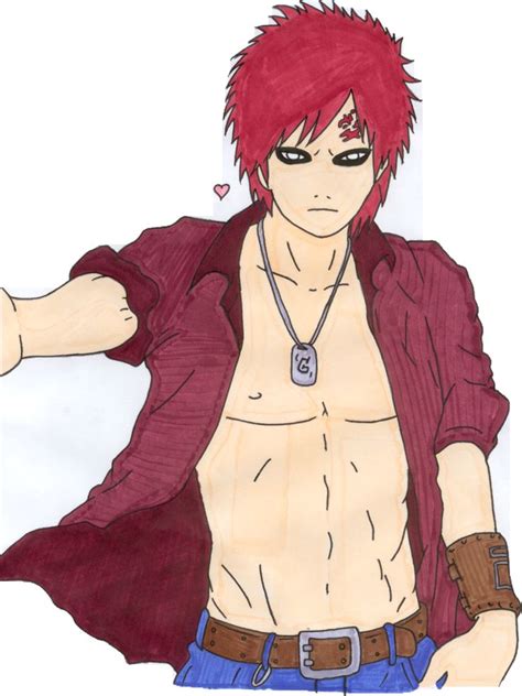 Gaara Colored Lineart By Mexicanime On Deviantart Gaara Naruto Gaara