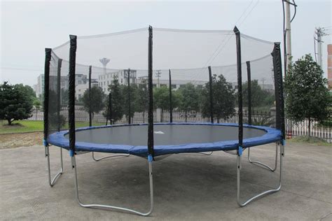 16ft Big Trampoline With Safety Enclosure China 16ftbig Trampoline