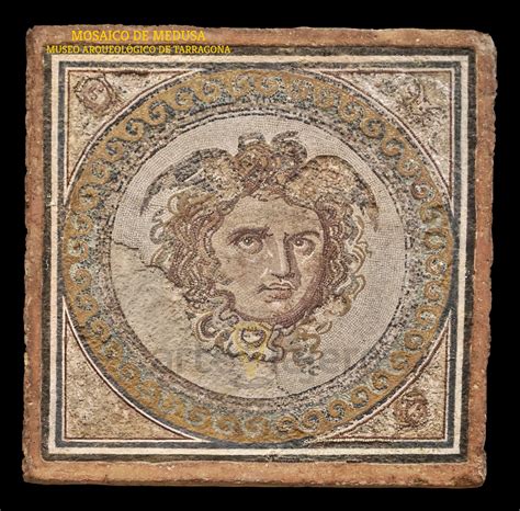 Mosaico De Medusa Mosaicos Arte Romano Opus Vermiculatum