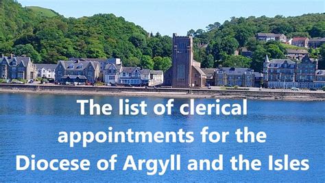 Clerical Appointments For The Diocese Of Argyll And The Isles Rc