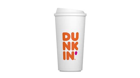 Latte, brewed coffee, dunkaccino, decaf, and more. Dunkin Donuts Coffee Cup Logo