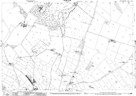 Old Map Of Mansfield Woodhouse Ne In 1916