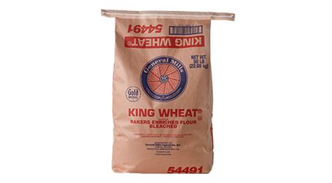 King Wheat™ Flour Bleached Enriched Malted 50 Lb General Mills