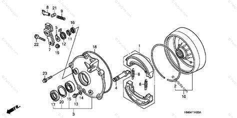 If a 2000 honda accord is making a howling noise when the brakes are pressed the rotor may be the issue. 25 Rear Drum Brake Parts Diagram - Wiring Database 2020