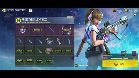 Freestyle Lucky Box Manta Ray Space Cadet Call Of Duty Mobile Youtube