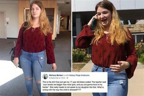 Mum Claims Her Daughter 17 Was Branded Busty And Plus Size By Female Teacher For Wearing