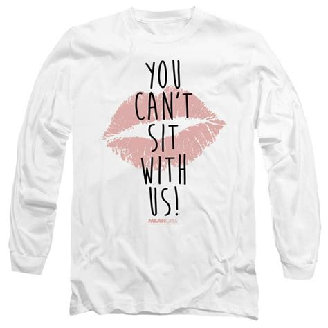 Trevco Mean Girls You Cant Sit With Us Long Sleeve Shirt Xx Large