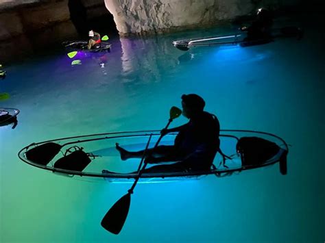 Take A Unique Crystal Clear Kayak Tour Through The Caves Of Kentucky In