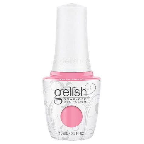 Gelish Soak Off Gel Nail Polish Make You Blink Pink 15ml