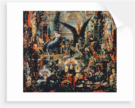 Jupiter And Semele 1894 95 Posters And Prints By Gustave Moreau