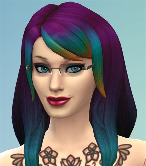 My Sims 4 Blog Updated Hair Recolors By The Simsperience