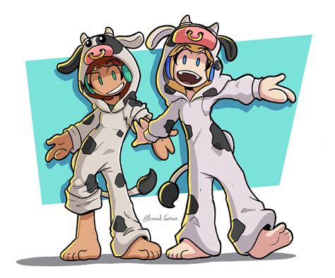 Moo Moo Princesses Cow Girls Touch The Cow Know Your Meme