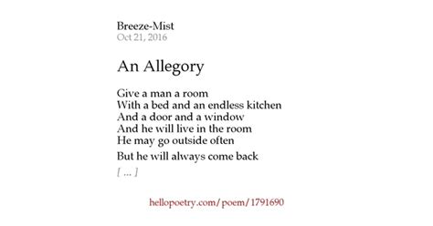 An Allegory by Breeze-Mist - Hello Poetry