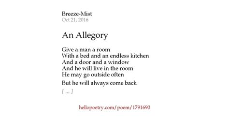 An Allegory by Breeze-Mist - Hello Poetry