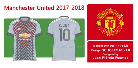 Manchester United 3rd Kit 2017 18 Scholes18 V10