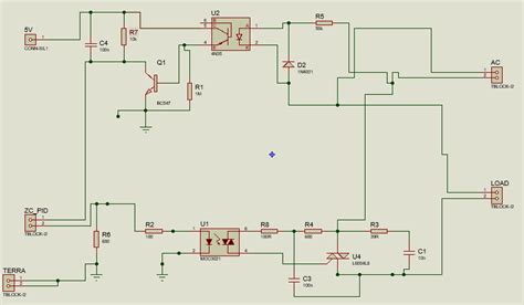 Electrical Dimmer With Zero Crossing Circuit And Triac Valuable