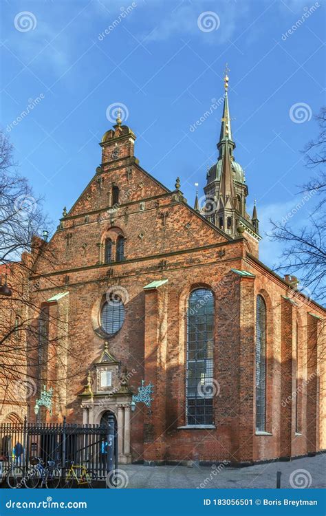 Church Of The Holy Ghost Copenhagen Denmark Stock Image Image Of