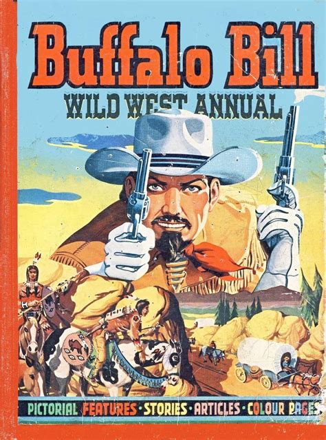 Buffalo Bill Wild West Annual 1951 Uk Comic Books