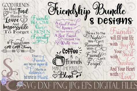 Best Friends Svg Bundle Bff Png Dxf Cut File For Cricut Silhouette Hot Sex Picture