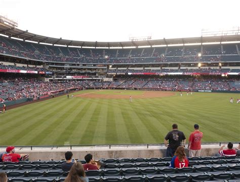 Angel Stadium Seating Chart Right Field Pavilion Awesome Home