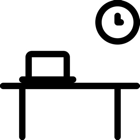 Desk Clipart Work Icon Desk Work Icon Transparent Free For Download On