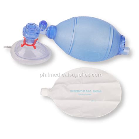 Ambu Bag Manual Resuscitator Pvc Disposable Philippine Medical Supplies