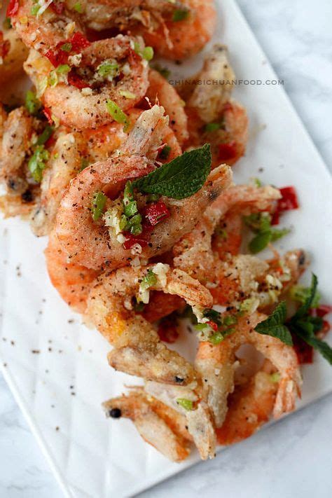 Salt And Pepper Shrimp Chinasichuanfood Healthy Chinese Recipes