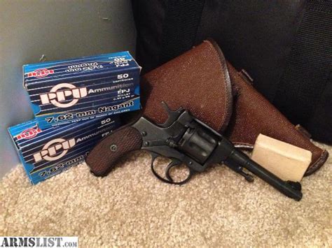 Armslist For Sale Russian Nagant Revolver 762x38 1943 Manufacture Rguns