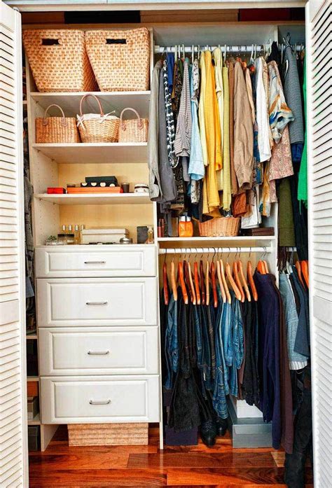 Look for creative ways to do this by choosing furniture that can pull double duty as a storage solution. Cute Small Closet Ideas | Closet small bedroom, Small ...
