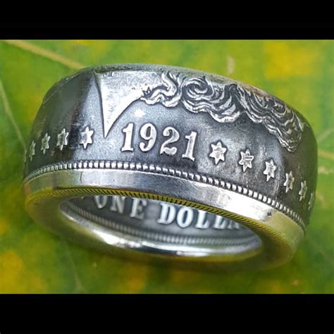 Usa Coin Rings Online Morgan Silver Dollar Coin Ring Jasons Works