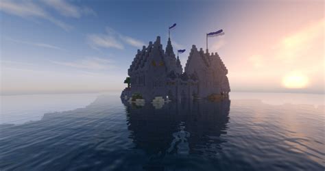 Idyllic Sea Castle Minecraft Project