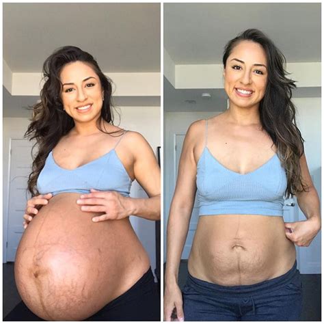 Viral Sensation Twin Mom S Incredible Before And After Pregnancy