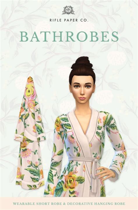 Simplistic Bathrobes • Sims 4 Downloads