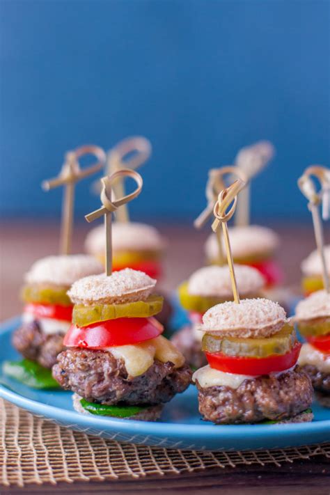 Cheeseburger Bites Are The Perfect Party Food Eating Richly