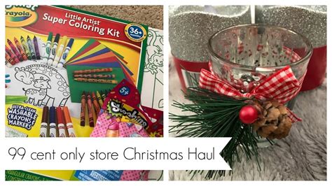 99 Cent Store Christmas Haul Youtube