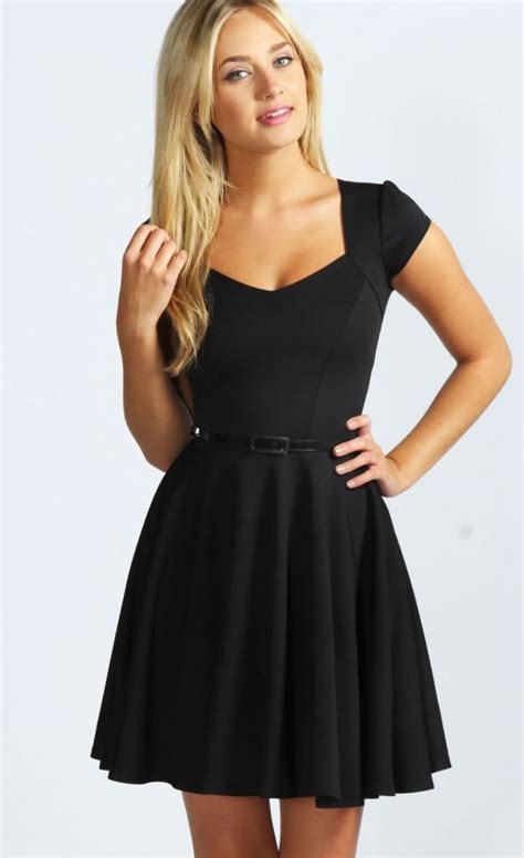 30 stunning casual black dress outfit ideas