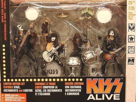 Kiss Alive Mcfarlane Figures Boxed Set