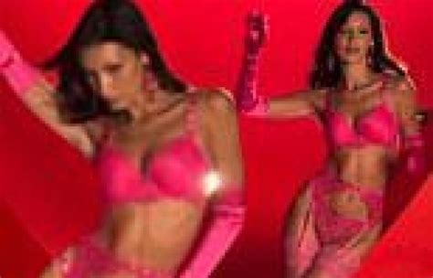 Bella Hadid Showcases Her Chiseled Figure In Hot Pink Lingerie As She Poses For Trends Now
