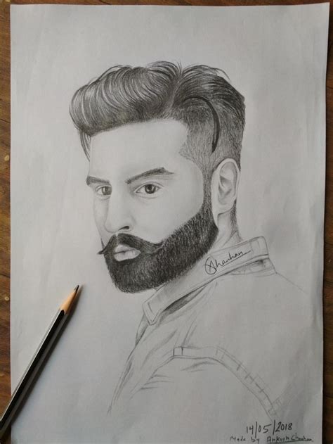 Sketch Of Parmish Verma By Me Pencil Drawings Of Animals Art