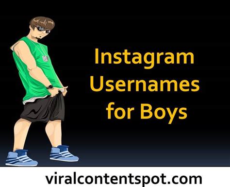 300 Cool Instagram Names For Boys And Girls