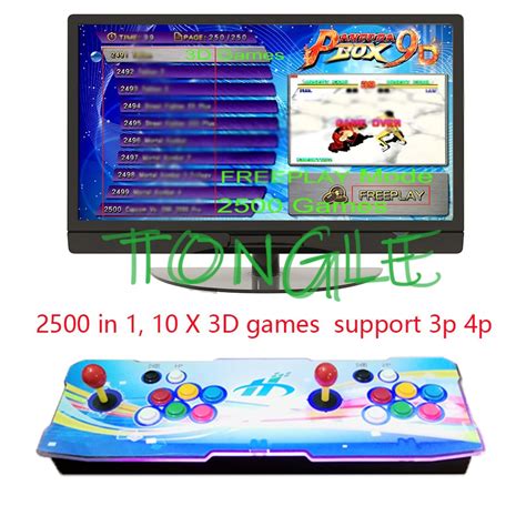 Pandora Box 9d 2500 In 1 Pcb Game Board Arcade Game Console 3d Games