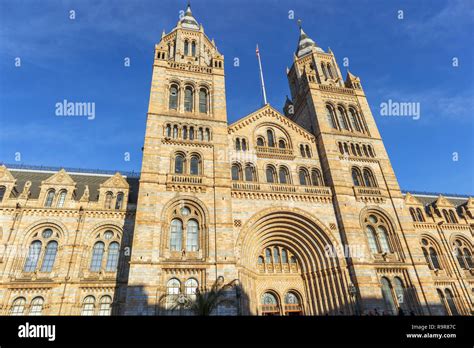 Exterior Of The Iconic Alfred Waterhouse Building Natural History