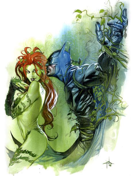 Batman And Poison Ivy Comic Art Community Gallery Of Comic Art