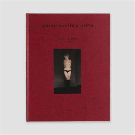 Druckerei Odermatt Catalogue Galerie Hauser Wirth