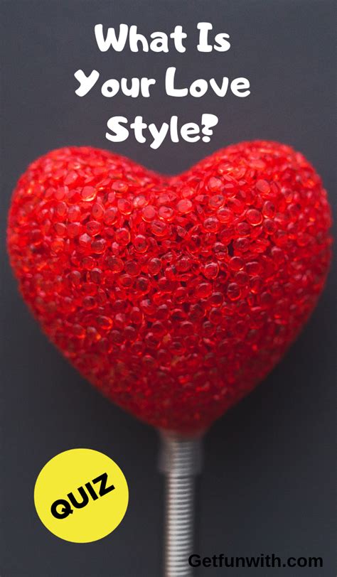 What Is Your Love Style Love Quiz Style Quiz Personality Quiz
